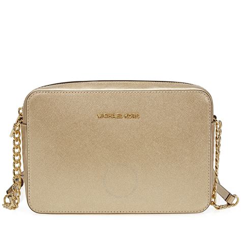 michael kors jet set beige gold|michael kors jet set pouch.